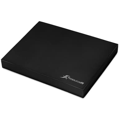 ProsourceFit Non-Slip Foam Exercise Balance Pad, 15 x 19 in, Black