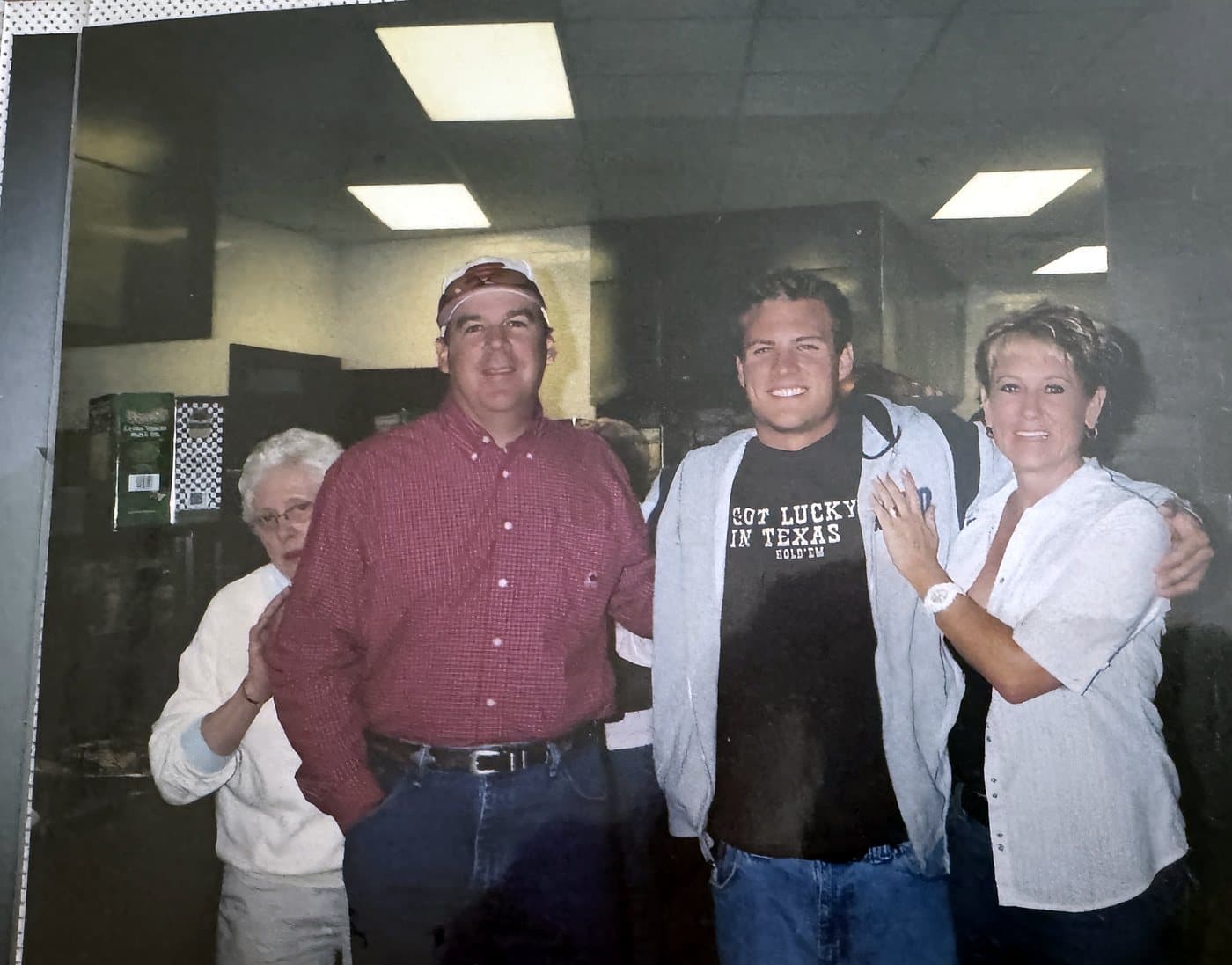 Isaac Hess with Bob and Julie Kysar in Farmington, New Mexico